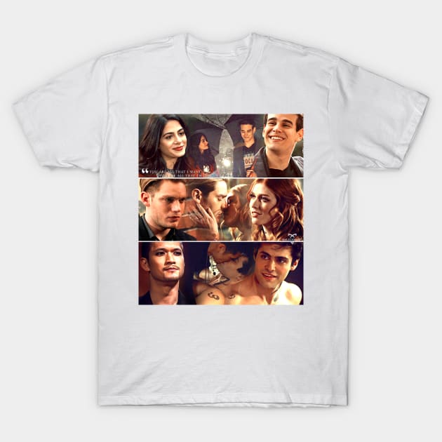 Clace Malec Sizzy T-Shirt by nathsmagic